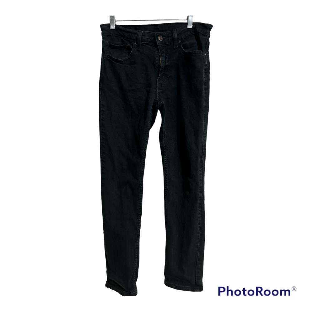 Levis skinny stretch jeans black